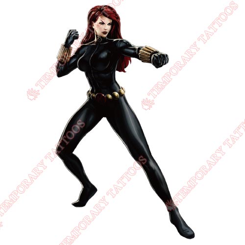 Black Widow Customize Temporary Tattoos Stickers NO.460 Black Widow Customize Temporary Tattoos Stickers NO.460